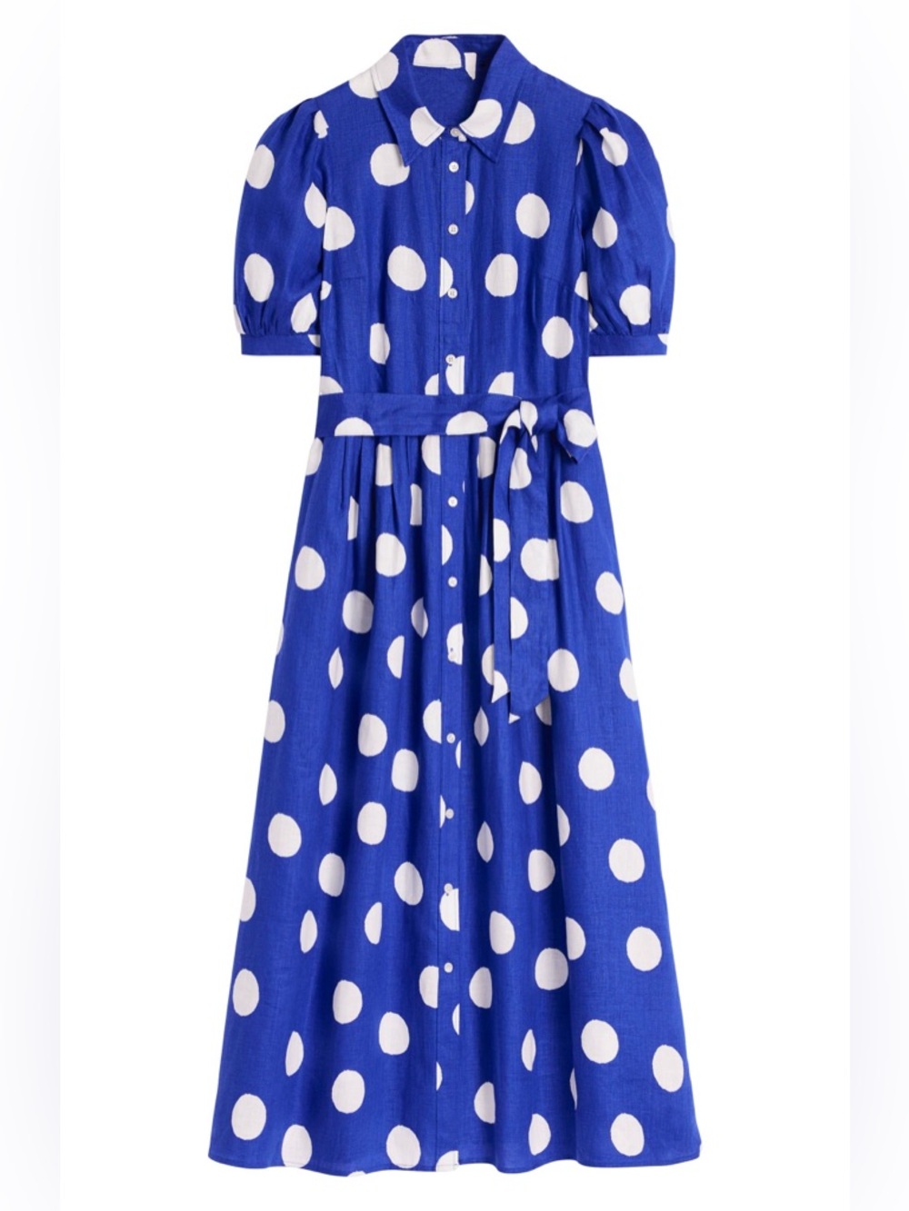 Boden Alexa Polka Dot Linen Shirtdress NWT | size 4 - Picture 9 of 9